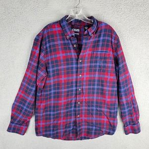 CHAPS Ralph Lauren Performance Flannel Shirt Men's Large